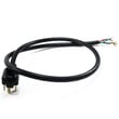 Dryer 4-wire Power Cord, 30-amp, 250-volt for Electrolux EFMC427UIW2 - Part 5304505408