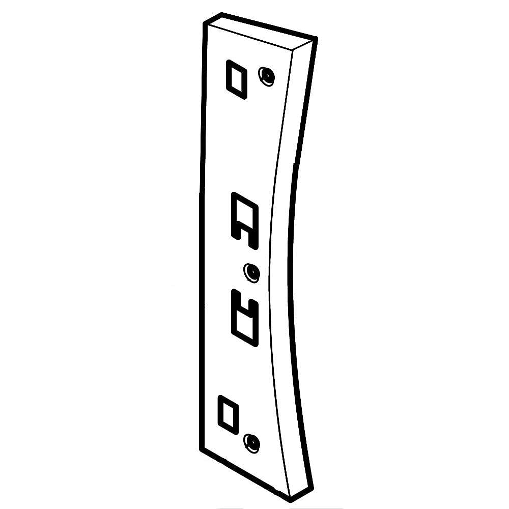 Part #134550900, Washer Door Hinge Support Bracket / 8.45 x 4.45 x 0.80
