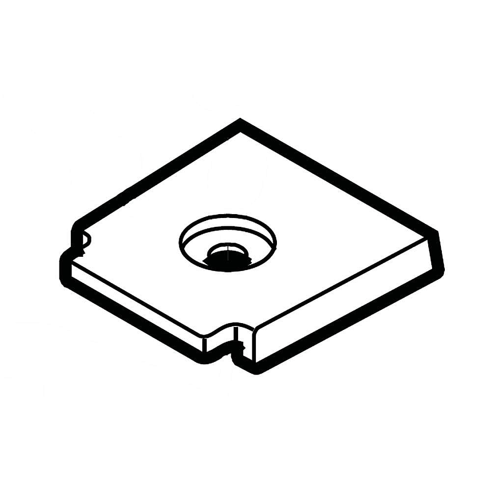 Kenmore Elite Part #134644600, Support | 1.90 x 1.55 x 0.65
