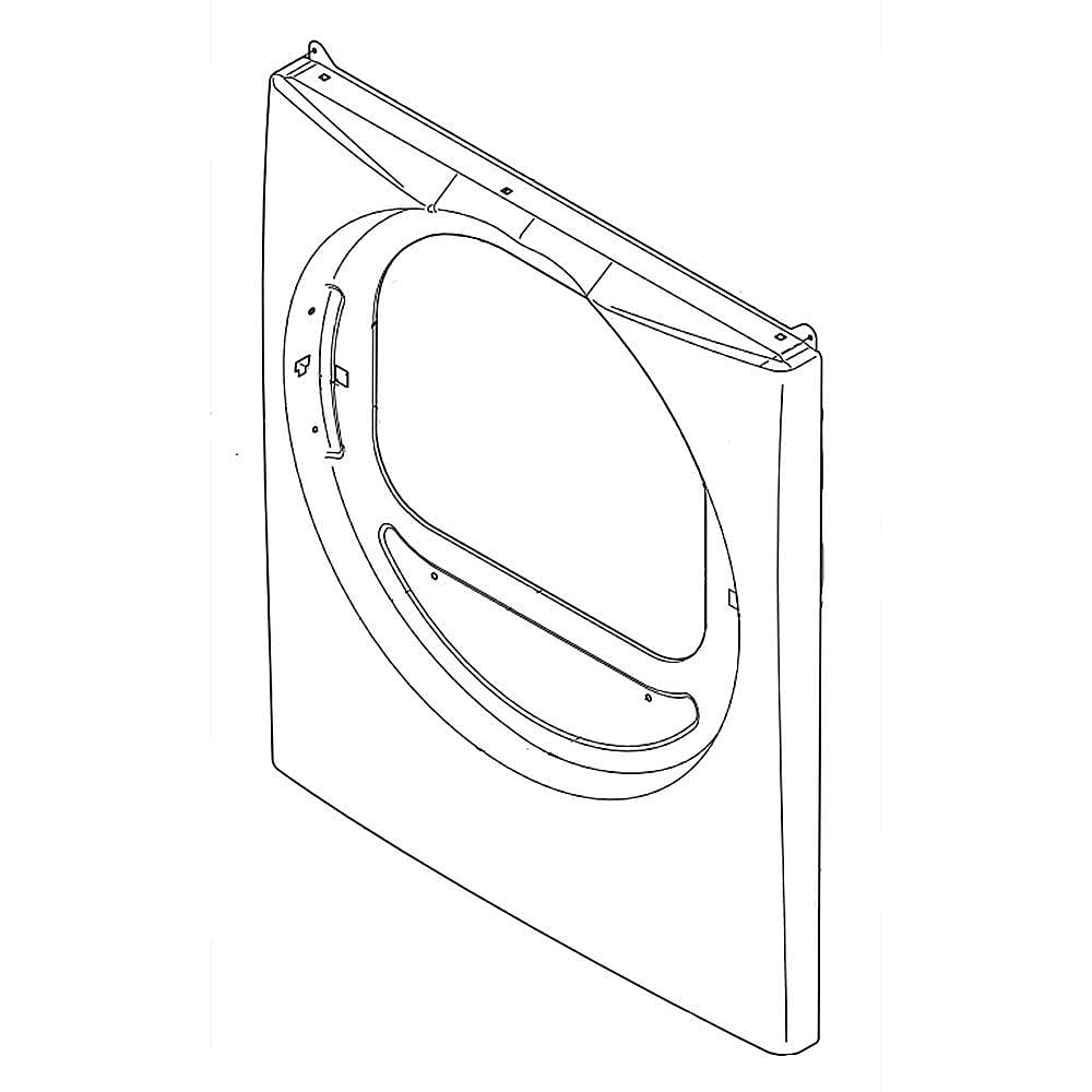 Frigidaire Part #134696660, Dryer Panel | 34.10 x 27.70 x 6.30