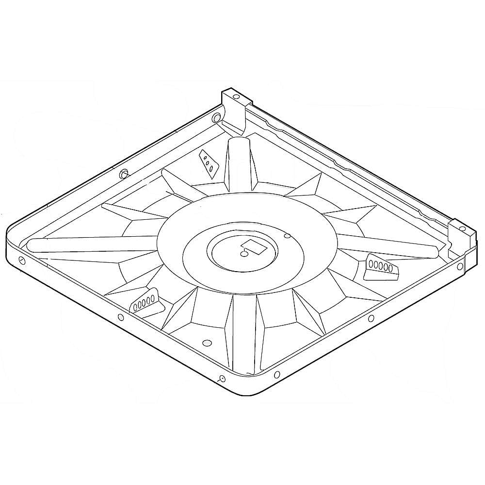Electrolux Part #134773500, Washer Base | 26.60 x 25.20 x 3.10