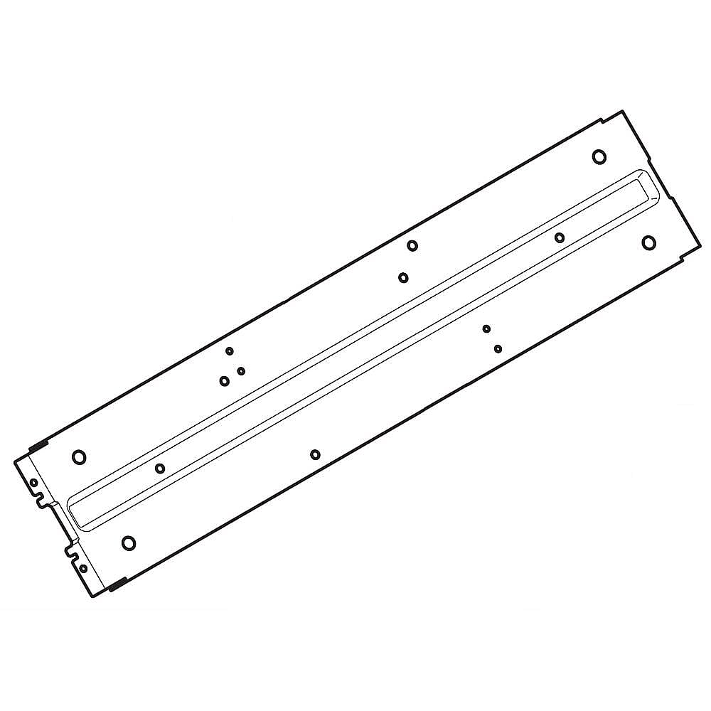 Kenmore Part #134912100, Bracket | 21.65 x 5.10 x 0.60