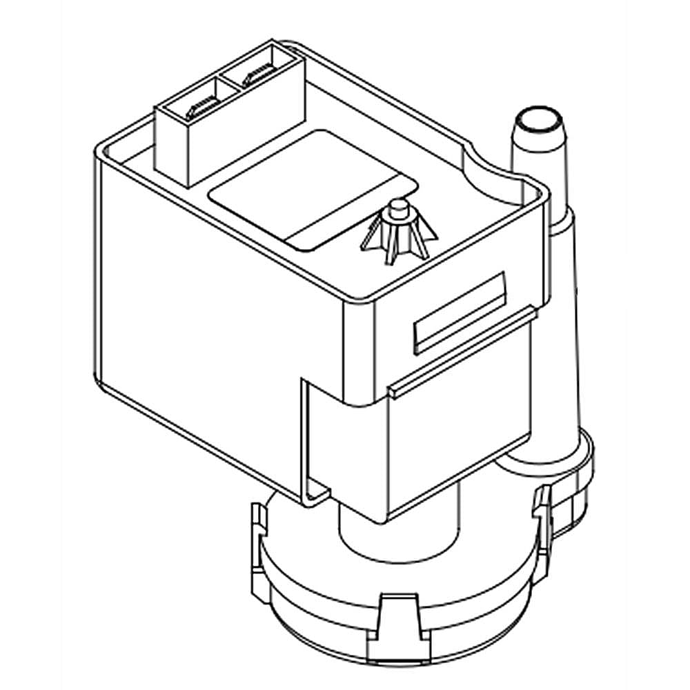 Part #136402403, Dryer Water Pump / 5.05 x 4.65 x 3.70