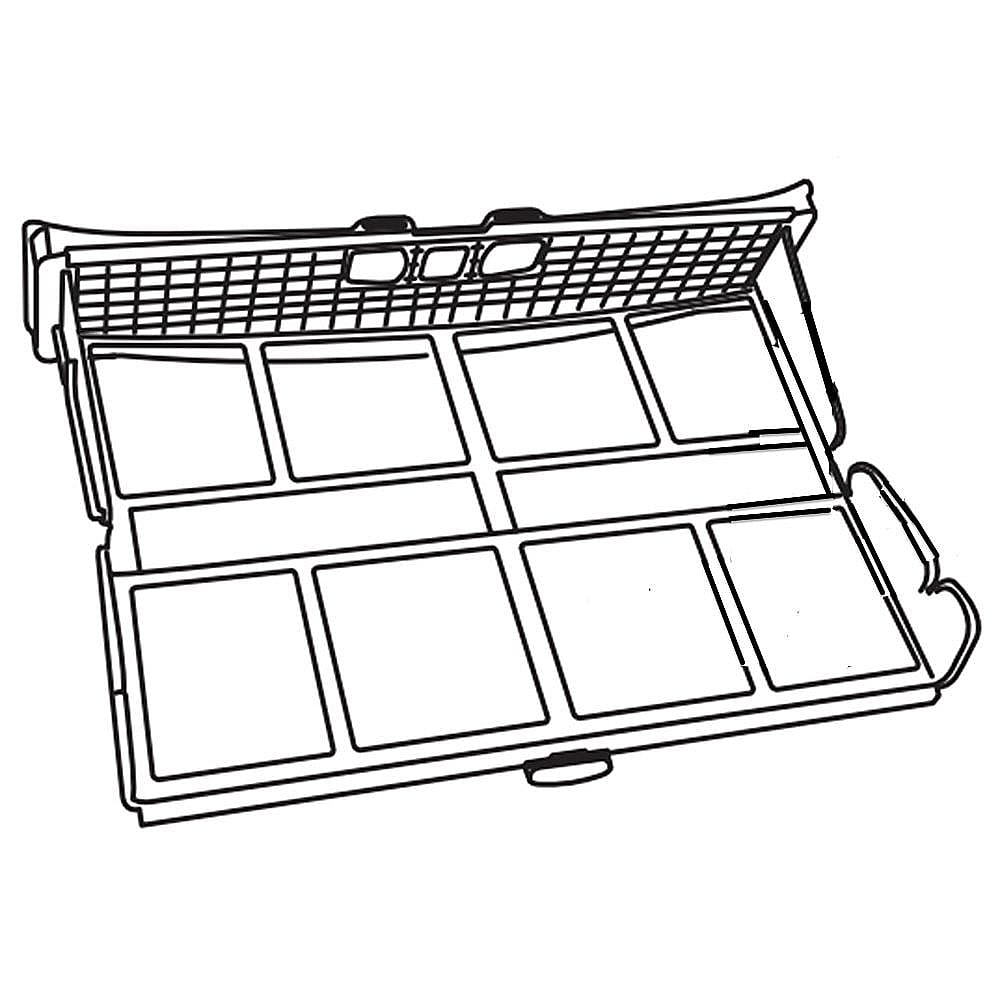Part #136601901, Dryer Lint Screen / 13.40 x 5.70 x 3.45