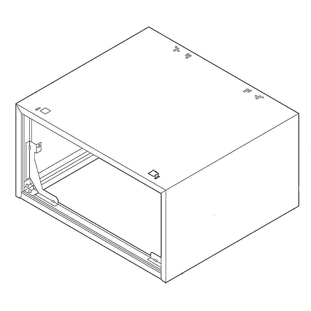 Part #137006182, Laundry Appliance Pedestal Cabinet (White) (Replaces 134800710) / 29.30 x 28.80 x 17.10