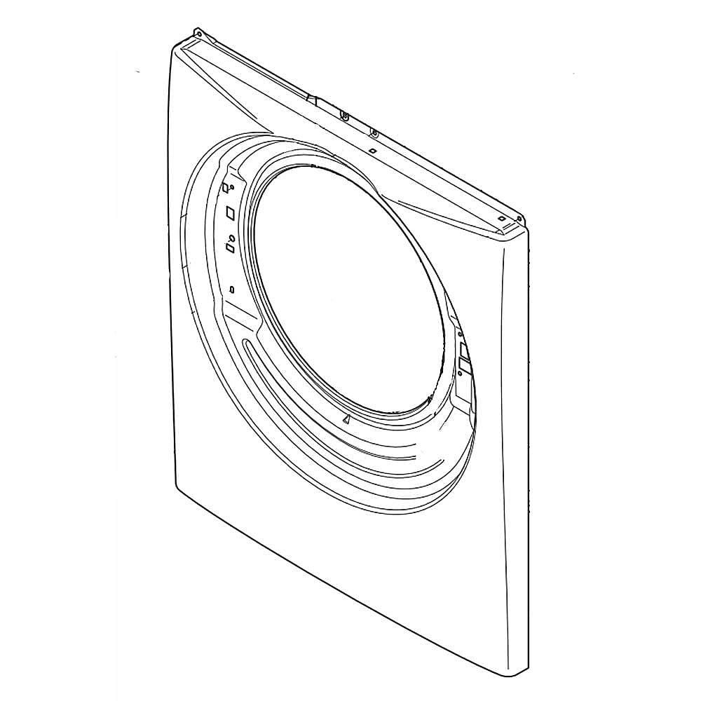 Frigidaire Part #137021826, Washer Front Panel | 32.00 x 27.25 x 2.25