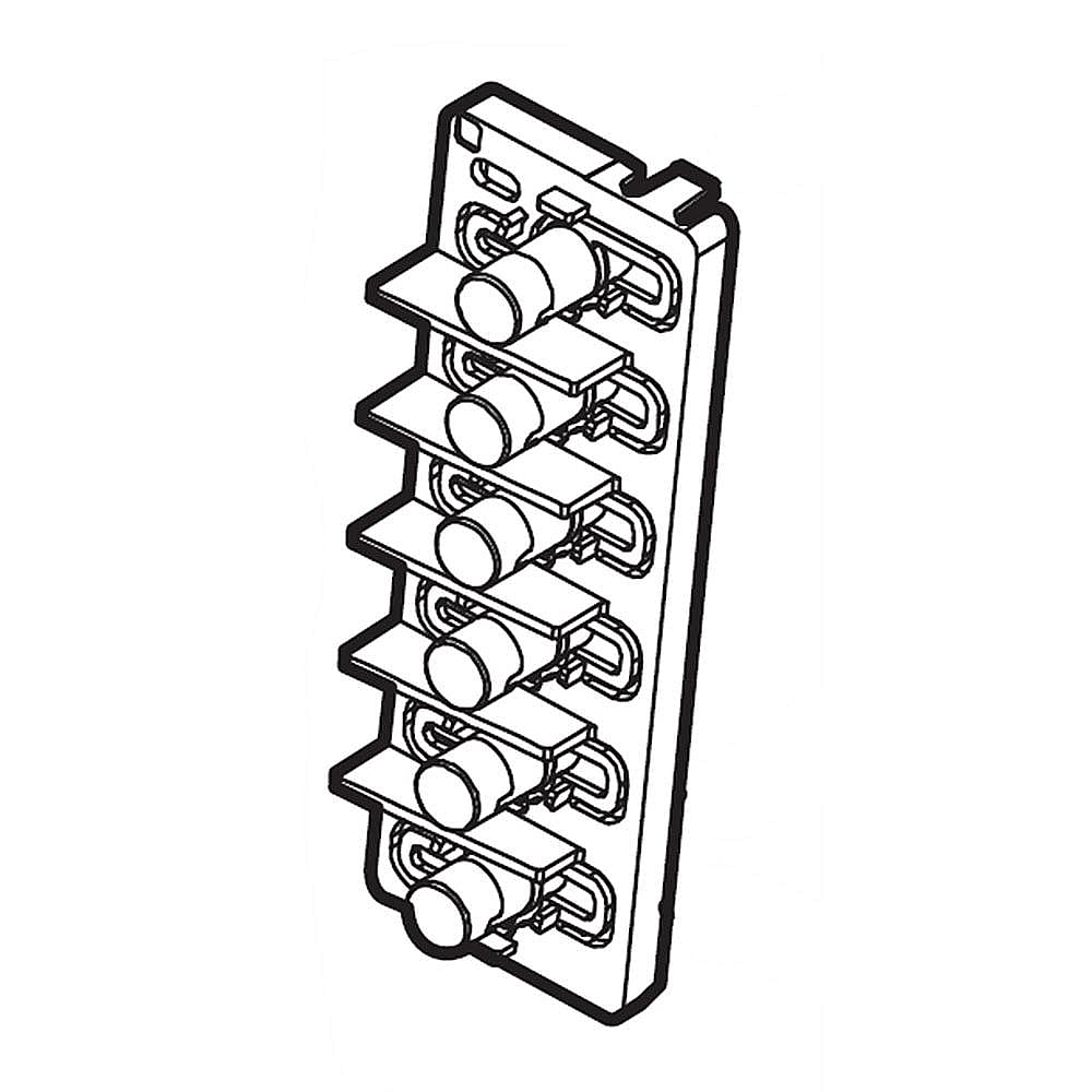 Electrolux Part #137032300, Button | 4.00 x 1.95 x 1.20