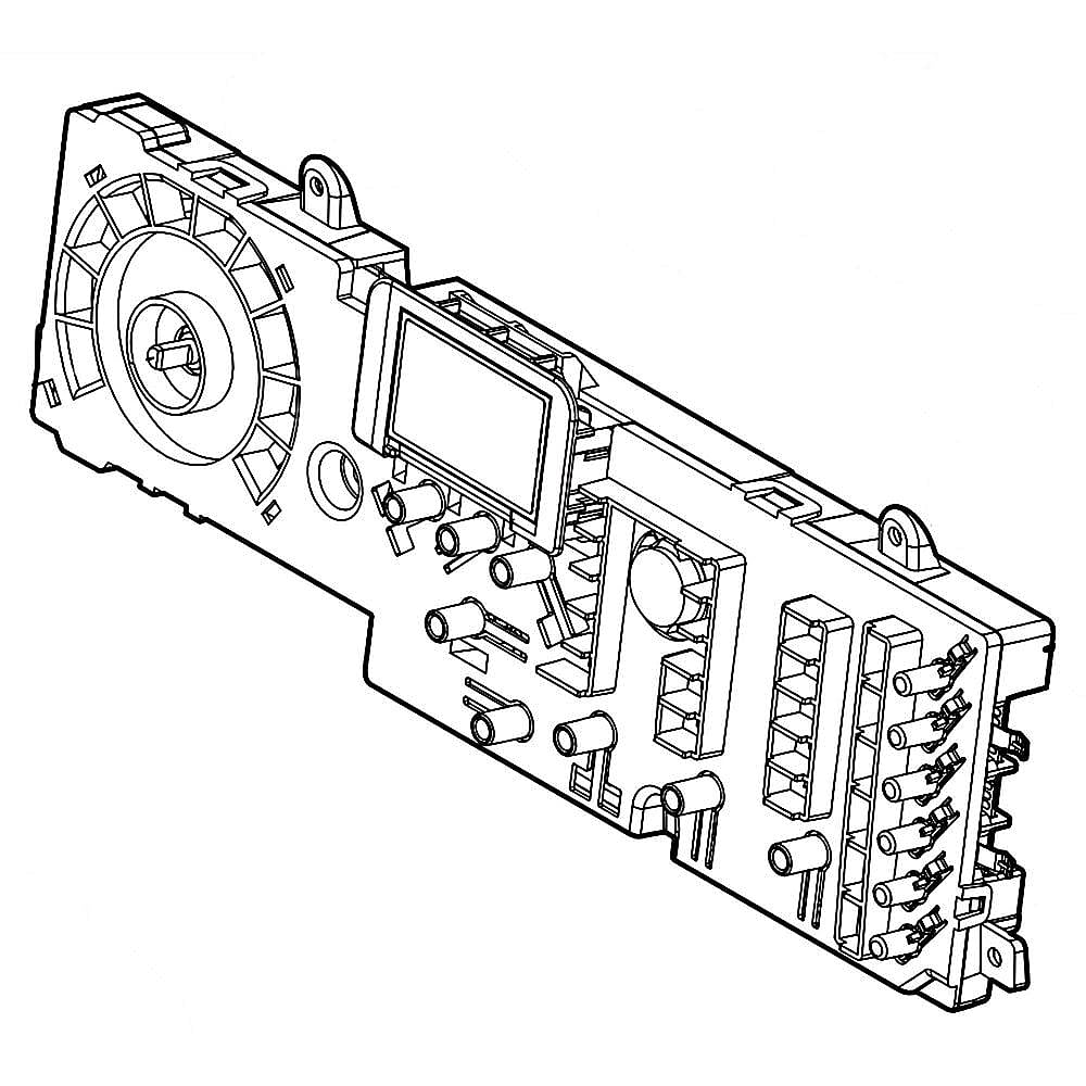 Frigidaire Part #137260670, Dryer User Interface | 15.00 x 7.50 x 4.30