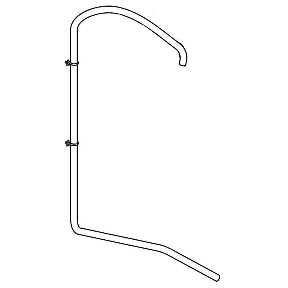 Frigidaire Part #137297600, Hose | 17.05 x 13.50 x 2.10