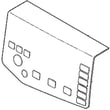 Washer Control Overlay for Crosley CFW7700LW0 - Part 137310010