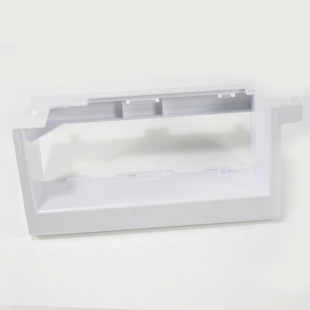 Part #137314510, Frigidaire Washer Dispenser Drawer Handle Frame / 15.00 x 7.40 x 4.40