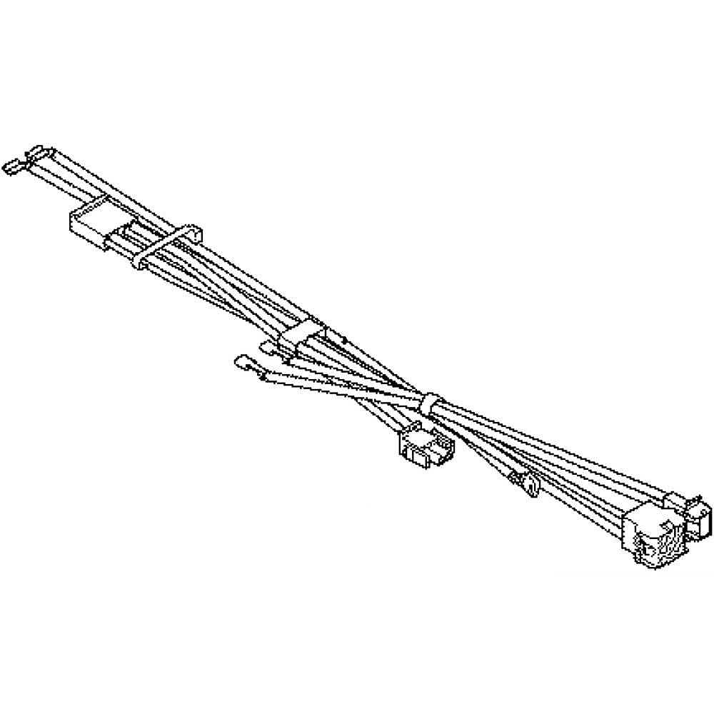 Kenmore Elite Part #137343400, Washer Harness | 16.35 x 14.35 x 3.95