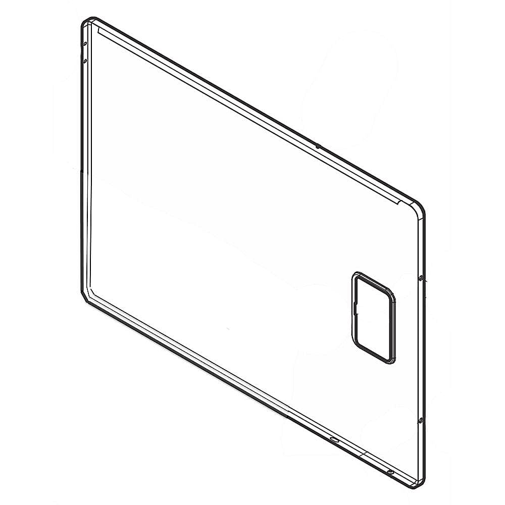 Part #137408403, Laundry Center Dryer Door Outer Panel / 37.50 x 28.50 x 2.25