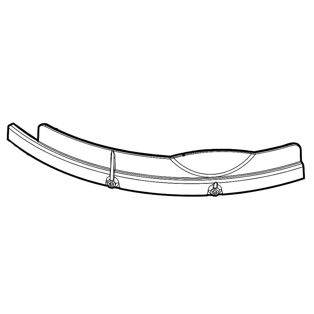 Frigidaire Part #137419200, Shield | 13.85 x 3.60 x 1.55