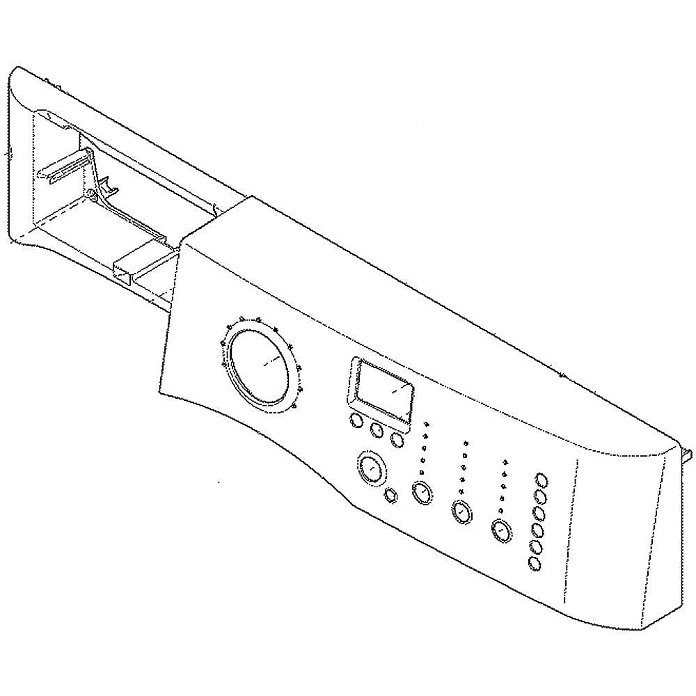 Electrolux Part #137550610, Washer Panel | 27.90 x 7.20 x 5.90