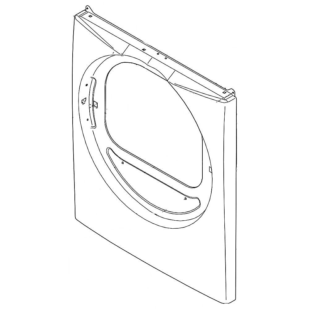 Kenmore Part #137554510, Dryer Front Panel | 34.50 x 28.00 x 6.00