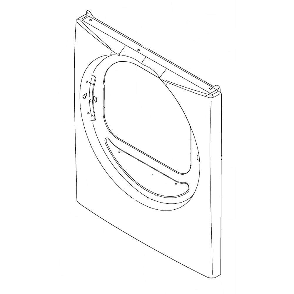 Frigidaire Part #137554530, Dryer Front Panel | 34.00 x 28.10 x 6.00
