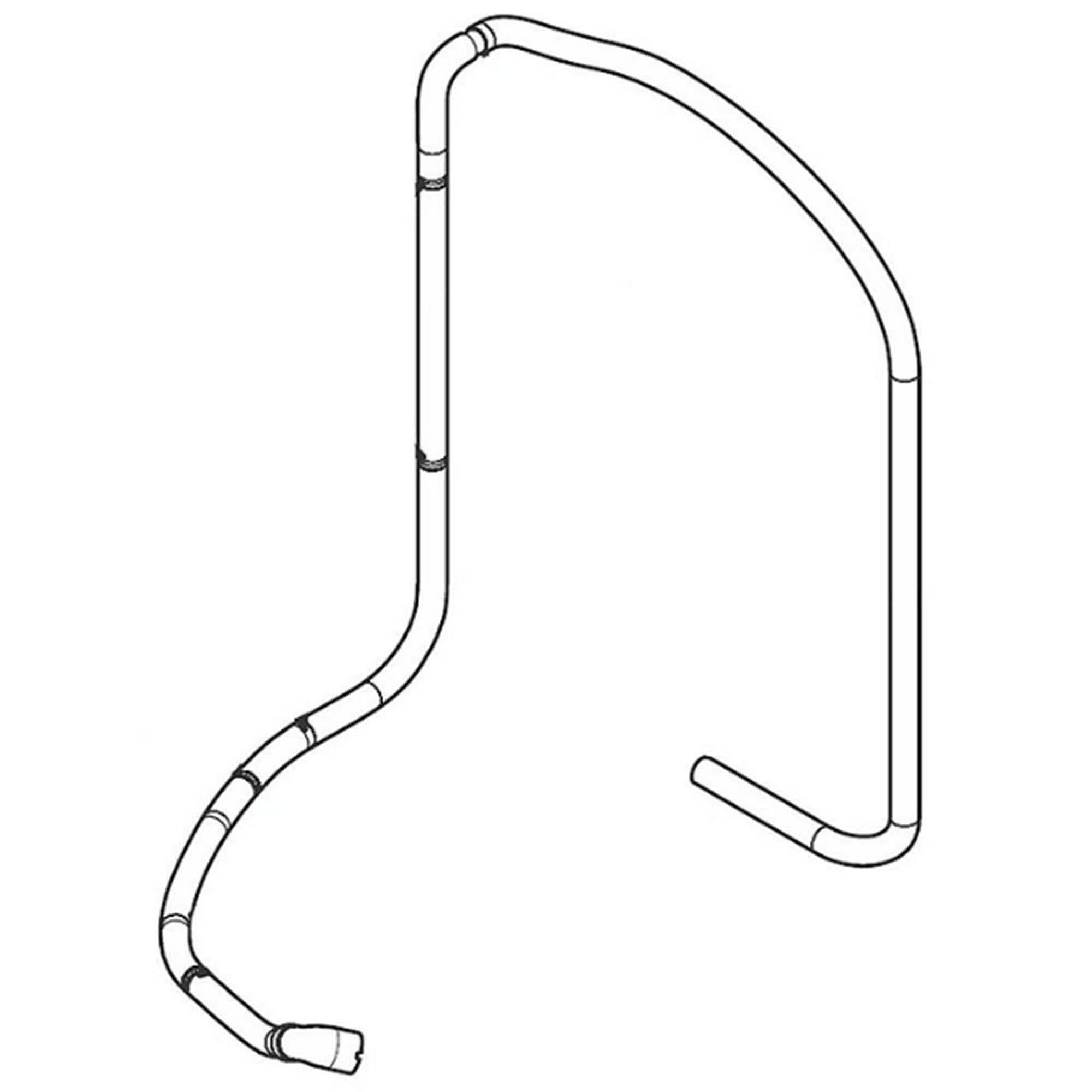 Part #137629208, Washer Drain Hose (Replaces 137629206)