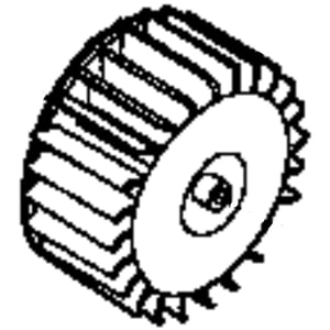 Dryer Blower Wheel F076829-000