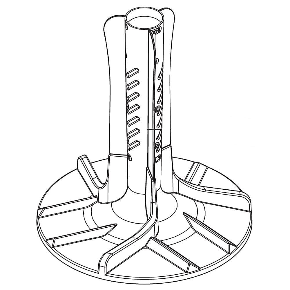 Frigidaire Part #5304492250, Washer Agitator | 19.70 x 16.70 x 16.30