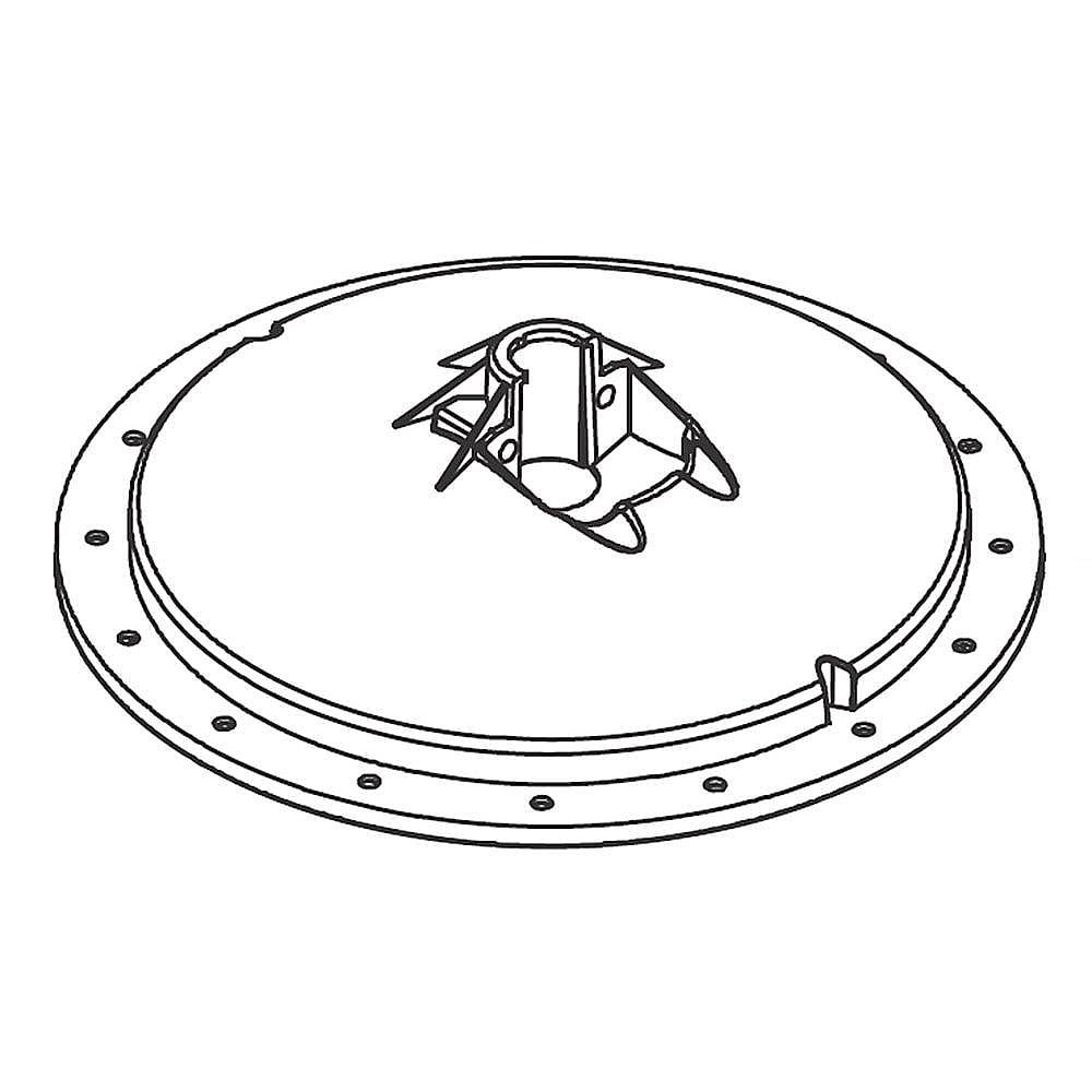 Frigidaire Part #5304492290, Washer Tub Mounting Hub | 11.95 x 11.95 x 3.10