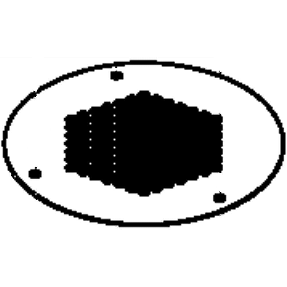 Kenmore Part #5304500519, Laundry Center Washer Gear Case Barrier | 5.85 x 5.80 x 0.20