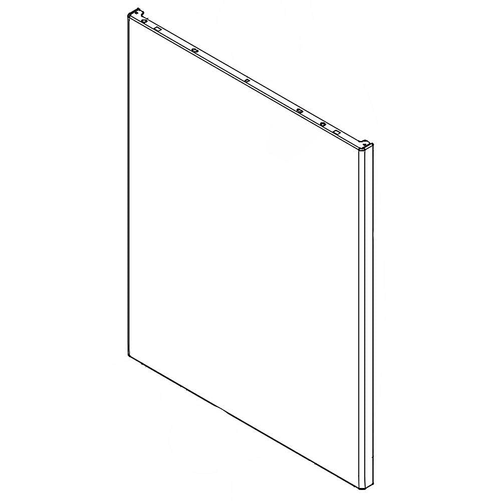 Part #5304501345, Laundry Center Washer Front Panel (Titanium) / 34.30 x 27.90 x 6.10