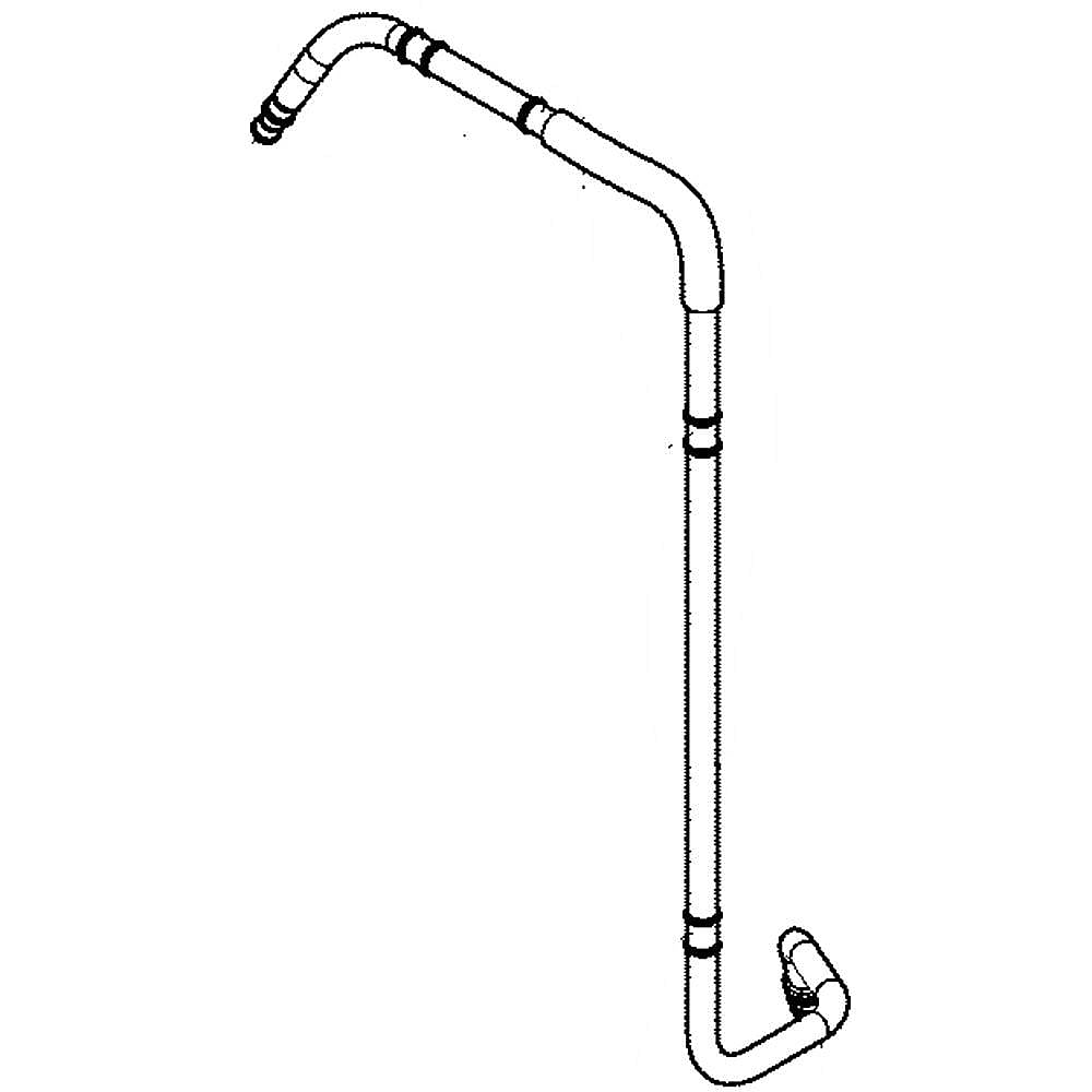 Part #5304526694, Washer Recirculation Pump Hose (Replaces 5304504991, 5304505247) / 22.00 x 1.00 x 1.00