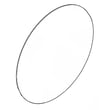 Dryer Door Glass (gray) for Electrolux EFMC427UIW2 - Part 5304505000