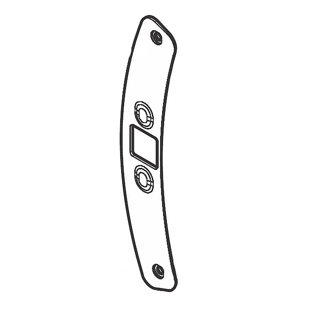 Part #5304505011, Dryer Door Latch Cover / 8.45 x 1.95 x 0.30