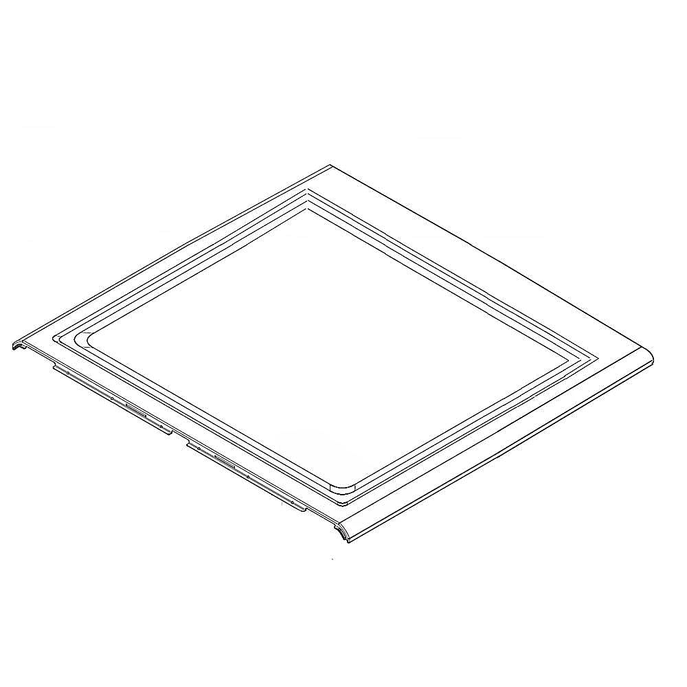 Part #5304505082, Dryer Top Panel (Titanium) / 38.00 x 28.10 x 2.50