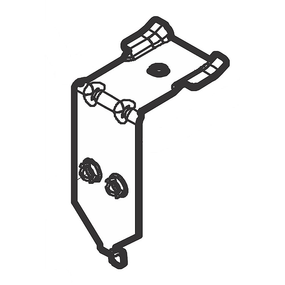 Part #5304505085, Dryer Front Panel Clip / 2.45 x 1.25 x 1.05
