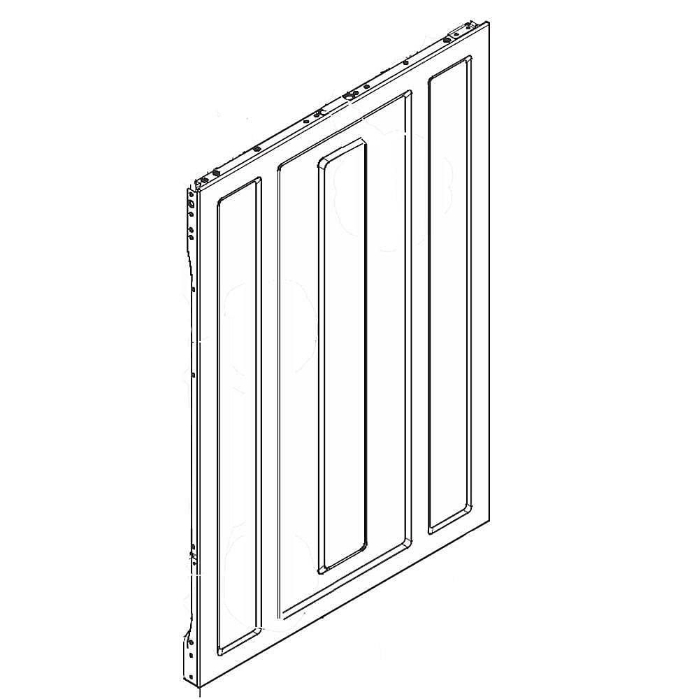 Part #5304505140, Washer Side Panel (Titanium) / 37.25 x 28.25 x 2.00
