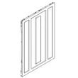 Washer Side Panel (titanium) for Electrolux EFLS617SIW0 - Part 5304505140