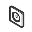 Plate for Electrolux EFLW427UIW2 - Part 5304505175