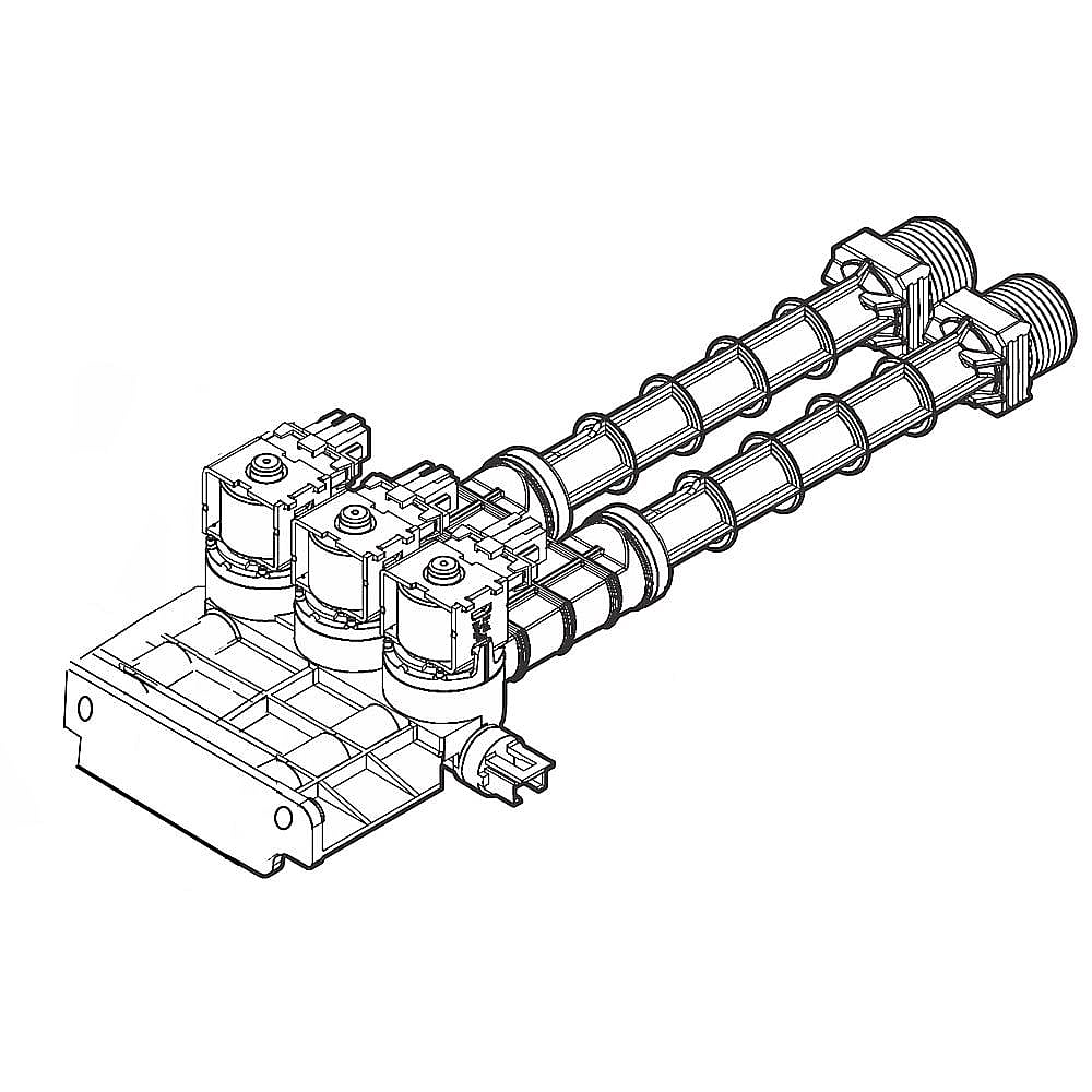 Part #5304505192, Washer Dispenser Valve / 17.00 x 7.60 x 4.30