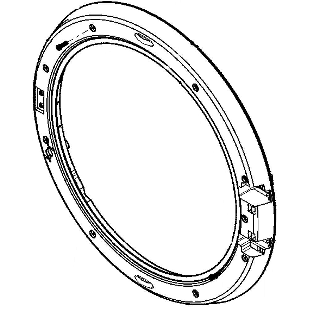 Part #5304505234, Washer Door Inner Frame / 23.50 x 22.50 x 1.75