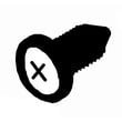 Laundry Appliance Screw, M5-0.8 X 14.5 for Electrolux EFMC427UIW2 - Part 5304505259