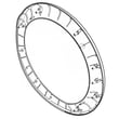 Washer Door Outer Frame for Electrolux EFLS617SIW0 - Part 5304505389