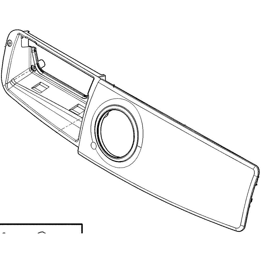 Part #5304505462, Washer Control Overlay / 27.60 x 7.40 x 5.90