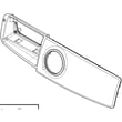 Washer Control Overlay for Electrolux EFLS617SIW0 - Part 5304505462