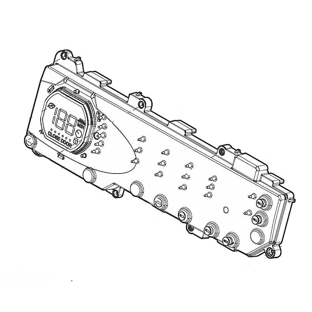 Part #5304505612, Electrolux Washer User Interface / 18.75 x 8.70 x 6.00