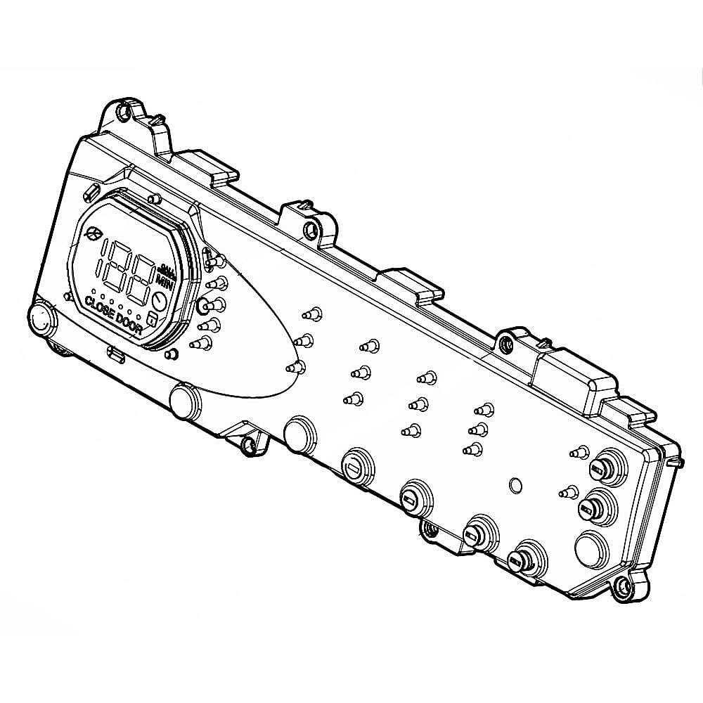 Part #5304510357, Washer User Interface / 13.15 x 6.30 x 1.95