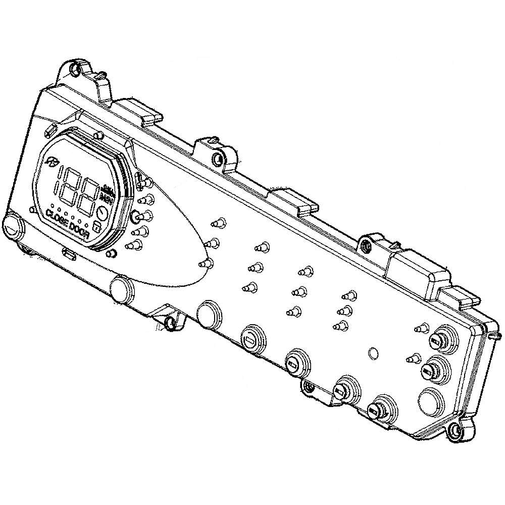 Part #5304510358, Dryer User Interface / 14.30 x 6.60 x 6.40