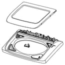 Top Assembly with Lid and Nozzle (White)