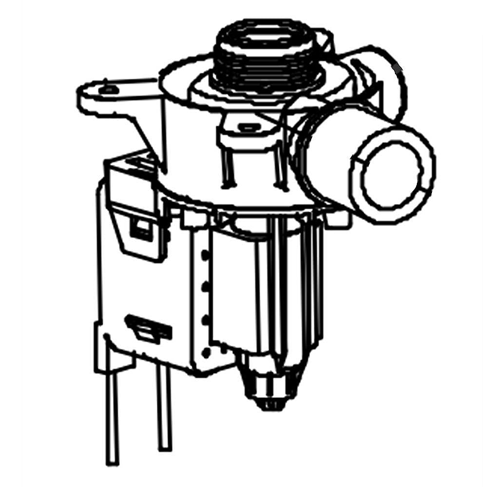 Part #5304511363, Washer Drain Pump / 9.00 x 6.10 x 5.70
