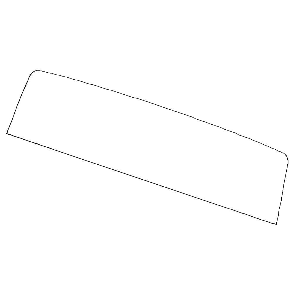 Frigidaire Part #5304511365, Overlay, control Panel , white | 20.60 x 4.80 x 0.95