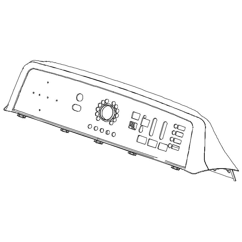 Part #5304511366, Washer Control Panel (White) / 28.30 x 8.30 x 6.15