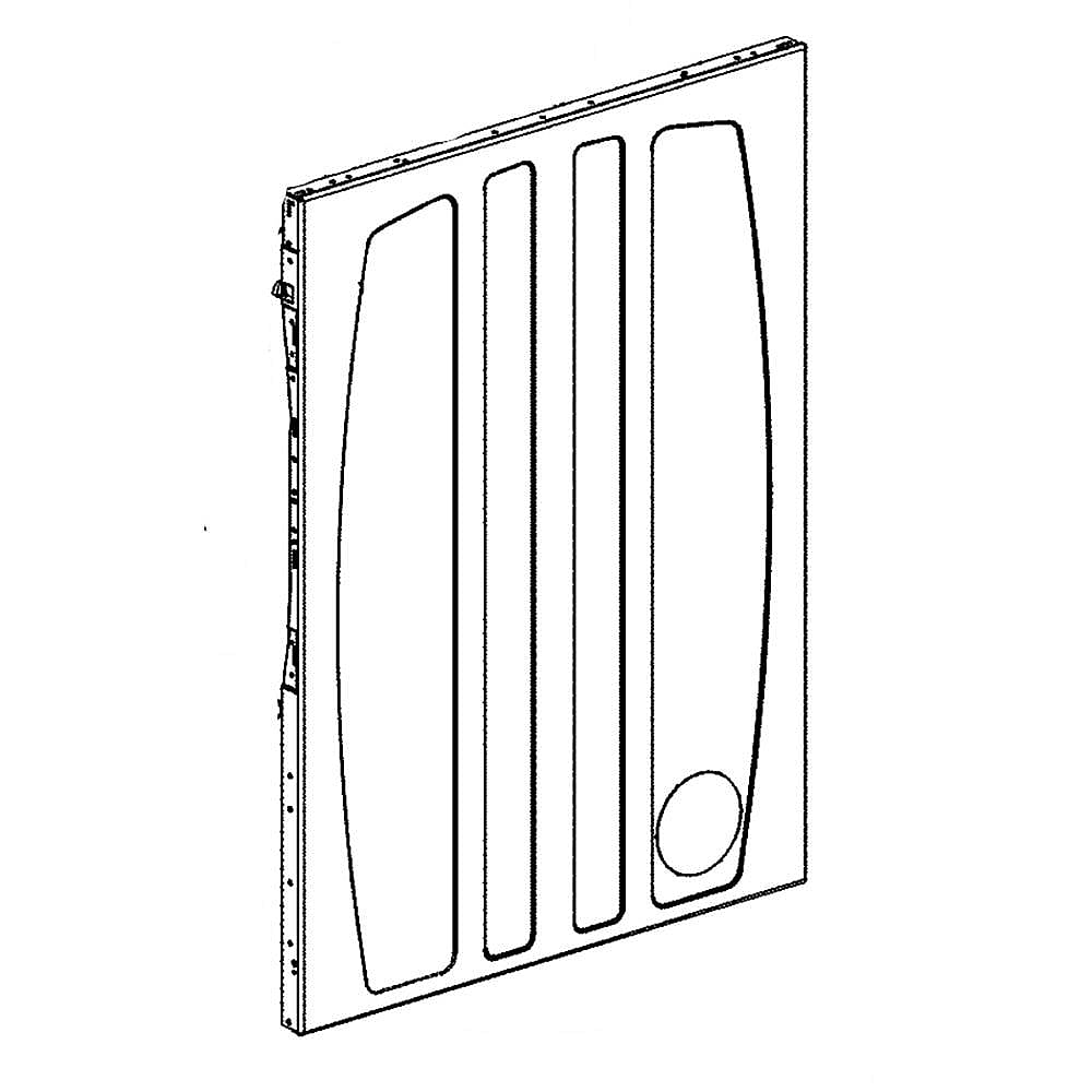 Part #5304511378, Panel, side , white , rh / 34.00 x 24.75 x 1.50