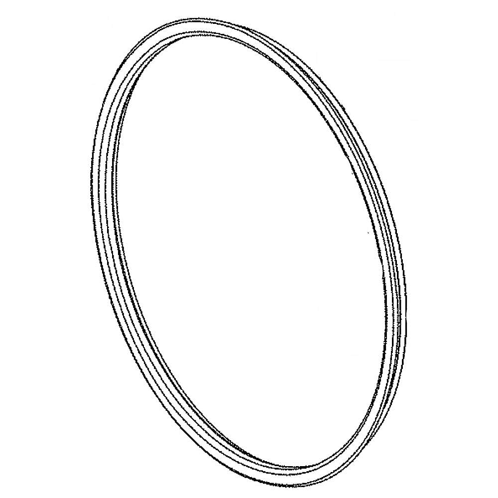 Part #5304511391, Dryer Drum Felt Seal, Front / 13.25 x 9.95 x 3.60